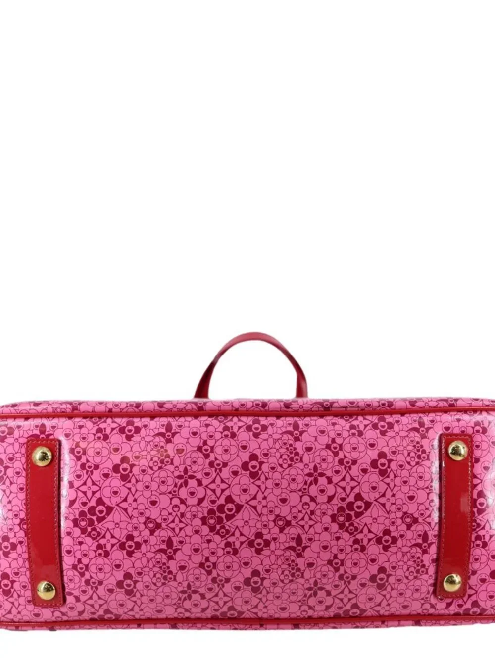 Louis Vuitton  Cosmic Blossom GM Shiny Leather Tote Bag Pink